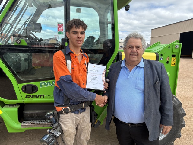 Jackson named employee of the month