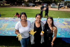 Local park welcomes community mural