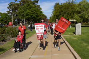 Walkers step up for Parkinson’s