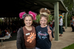 Crazy hair for a worthy cause