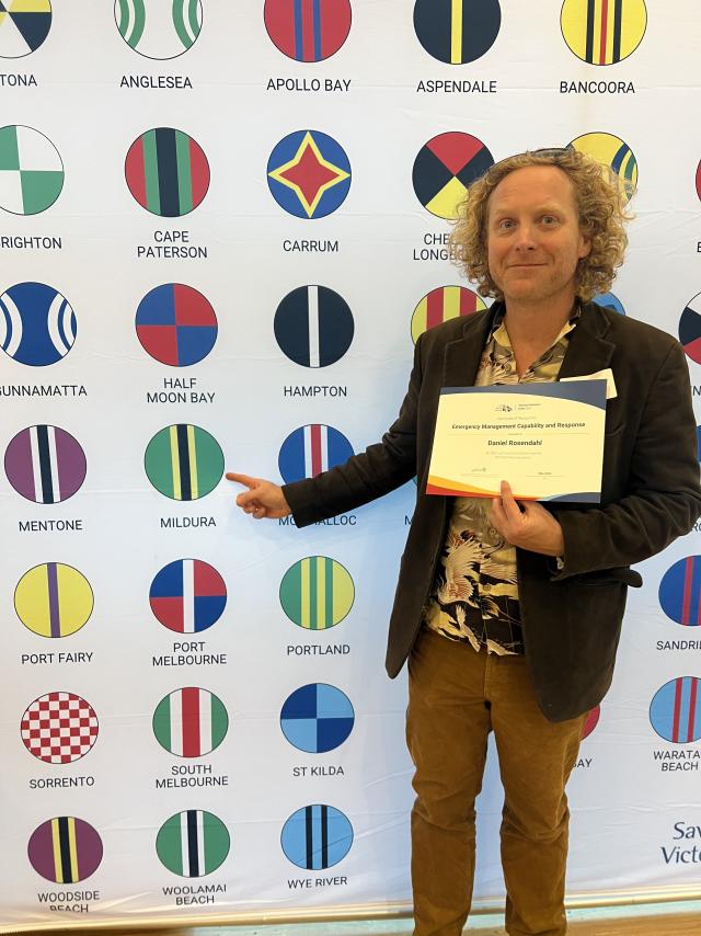 Dan recognised for saving lives and building community
