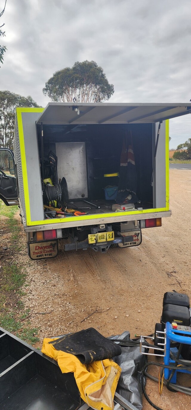 Truck drug bust