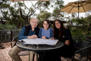 Children’s garden plants new roots