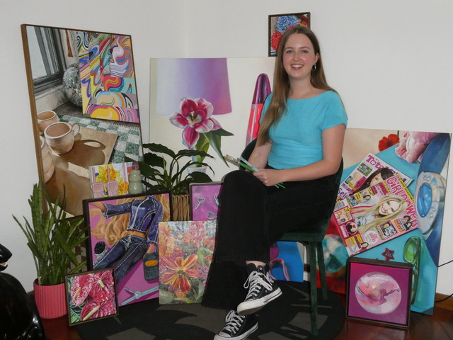 Liv hopes to keep her eye for art