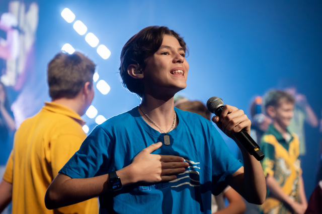 Young performers hit the big stage