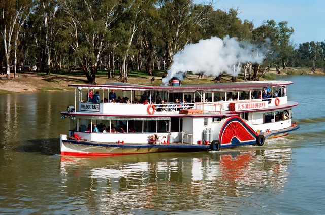 Centenary train rolls into town