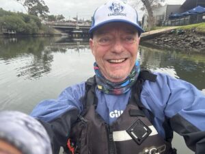 Tony’s trek paddles in