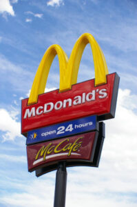 Fast food franchise opens fuel voucher comp